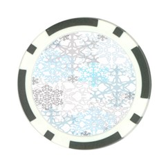 Sign Flower Floral Transparent Poker Chip Card Guard by Mariart