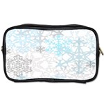 Sign Flower Floral Transparent Toiletries Bags 2-Side Front