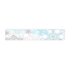 Sign Flower Floral Transparent Flano Scarf (mini) by Mariart