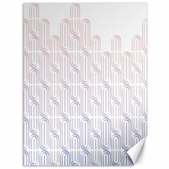 Seamless Horizontal Modern Stylish Repeating Geometric Shapes Rose Quartz Canvas 36  X 48   by Mariart