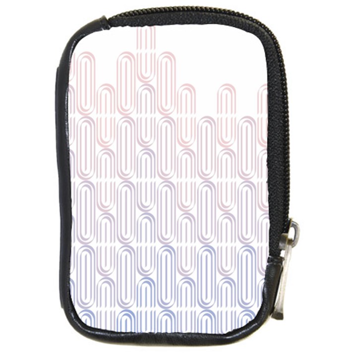 Seamless Horizontal Modern Stylish Repeating Geometric Shapes Rose Quartz Compact Camera Cases