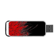 Fire Portable Usb Flash (two Sides) by Valentinaart