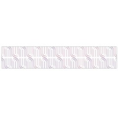 Seamless Horizontal Modern Stylish Repeating Geometric Shapes Rose Quartz Flano Scarf (large) by Mariart