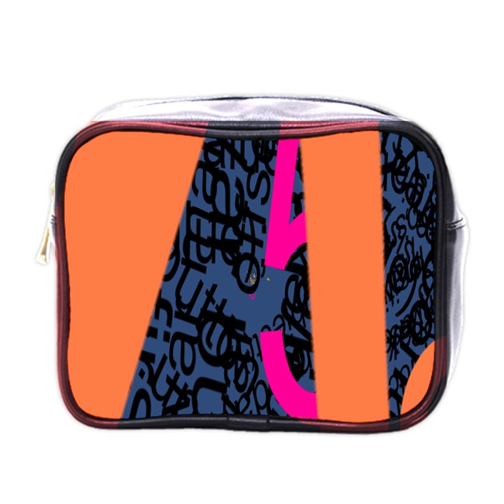 Recursive Reality Number Mini Toiletries Bags