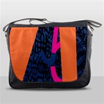 Recursive Reality Number Messenger Bags Front