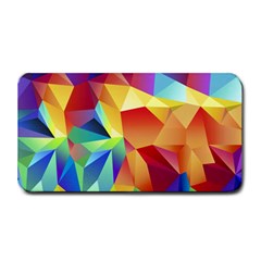 Triangles Space Rainbow Color Medium Bar Mats by Mariart