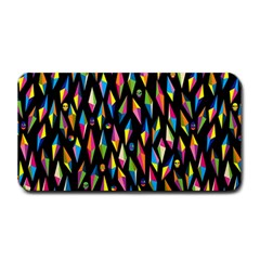 Skulls Bone Face Mask Triangle Rainbow Color Medium Bar Mats by Mariart