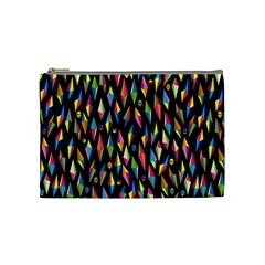 Skulls Bone Face Mask Triangle Rainbow Color Cosmetic Bag (medium)  by Mariart