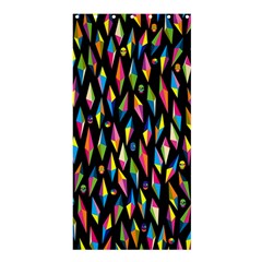 Skulls Bone Face Mask Triangle Rainbow Color Shower Curtain 36  X 72  (stall)  by Mariart