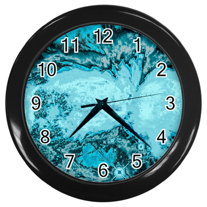 Abstraction Wall Clocks (Black)