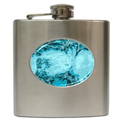 Abstraction Hip Flask (6 Oz) by Valentinaart