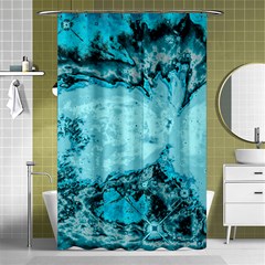 Abstraction Shower Curtain 48  X 72  (small)  by Valentinaart