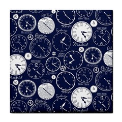 World Clocks Tile Coasters