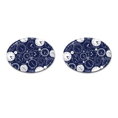 World Clocks Cufflinks (oval) by Mariart