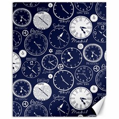 World Clocks Canvas 16  X 20   by Mariart