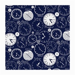 World Clocks Medium Glasses Cloth by Mariart