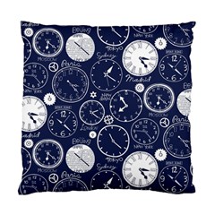 World Clocks Standard Cushion Case (one Side) by Mariart