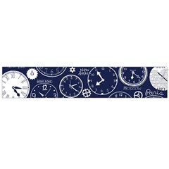 World Clocks Flano Scarf (large) by Mariart