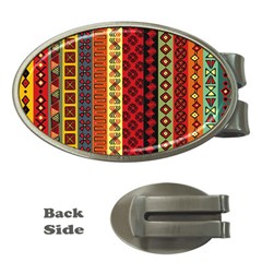 Tribal Grace Colorful Money Clips (oval) 