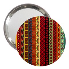 Tribal Grace Colorful 3  Handbag Mirrors by Mariart