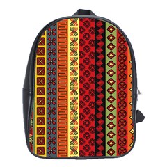 Tribal Grace Colorful School Bags (xl)  by Mariart