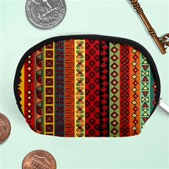 Tribal Grace Colorful Accessory Pouches (medium)  by Mariart