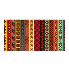 Tribal Grace Colorful Satin Wrap by Mariart