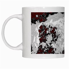 Abstraction White Mugs by Valentinaart