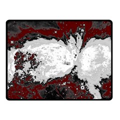 Abstraction Double Sided Fleece Blanket (small) 