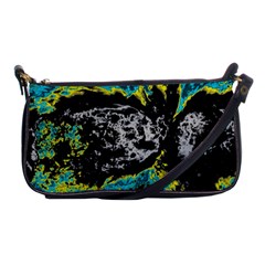 Abstraction Shoulder Clutch Bags by Valentinaart