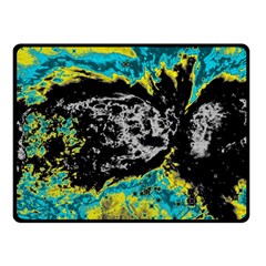 Abstraction Fleece Blanket (small) by Valentinaart