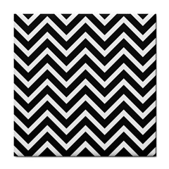 Zigzag pattern Tile Coasters