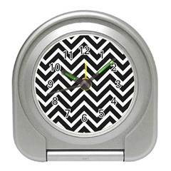 Zigzag pattern Travel Alarm Clocks