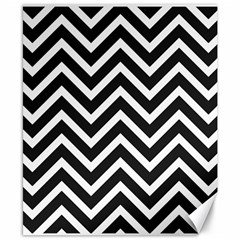 Zigzag pattern Canvas 8  x 10 