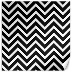 Zigzag pattern Canvas 12  x 12  