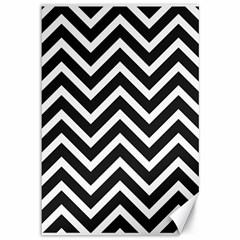 Zigzag pattern Canvas 12  x 18  