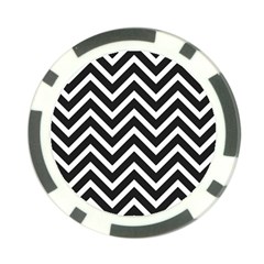 Zigzag Pattern Poker Chip Card Guard by Valentinaart