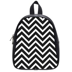 Zigzag pattern School Bags (Small) 