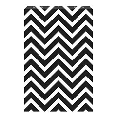 Zigzag pattern Shower Curtain 48  x 72  (Small) 