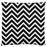 Zigzag pattern Standard Flano Cushion Case (One Side) Front