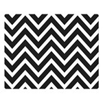 Zigzag pattern Double Sided Flano Blanket (Large)  80 x60  Blanket Front