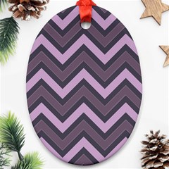 Zigzag Pattern Ornament (oval) by Valentinaart