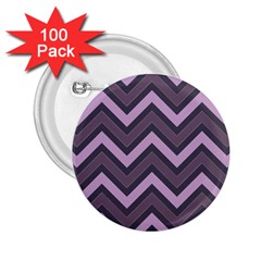 Zigzag Pattern 2 25  Buttons (100 Pack)  by Valentinaart