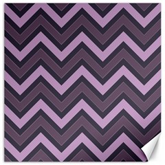 Zigzag Pattern Canvas 20  X 20  