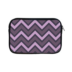 Zigzag Pattern Apple Ipad Mini Zipper Cases by Valentinaart