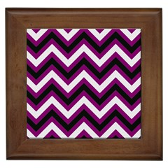 Zigzag Pattern Framed Tiles by Valentinaart