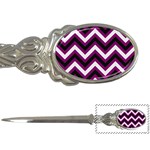 Zigzag pattern Letter Openers Front