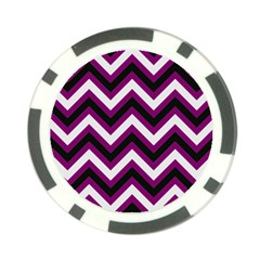 Zigzag Pattern Poker Chip Card Guard by Valentinaart