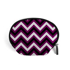 Zigzag Pattern Accessory Pouches (small)  by Valentinaart