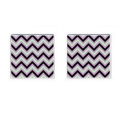 Zigzag Pattern Cufflinks (square) by Valentinaart